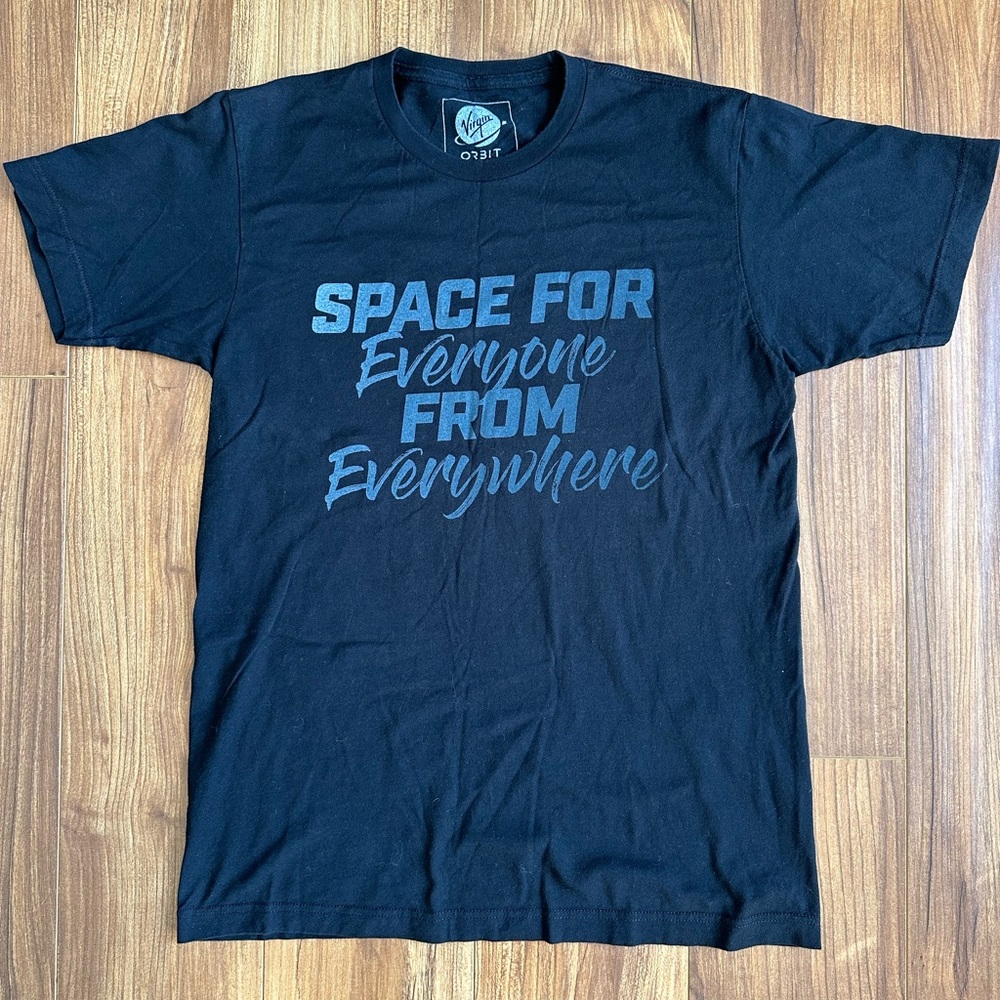 Virgin Orbit “Space For Everyone” Men’s Medium T Shirt